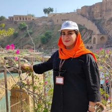 مریم کاظمی راهنمای گردشگری خوزستان